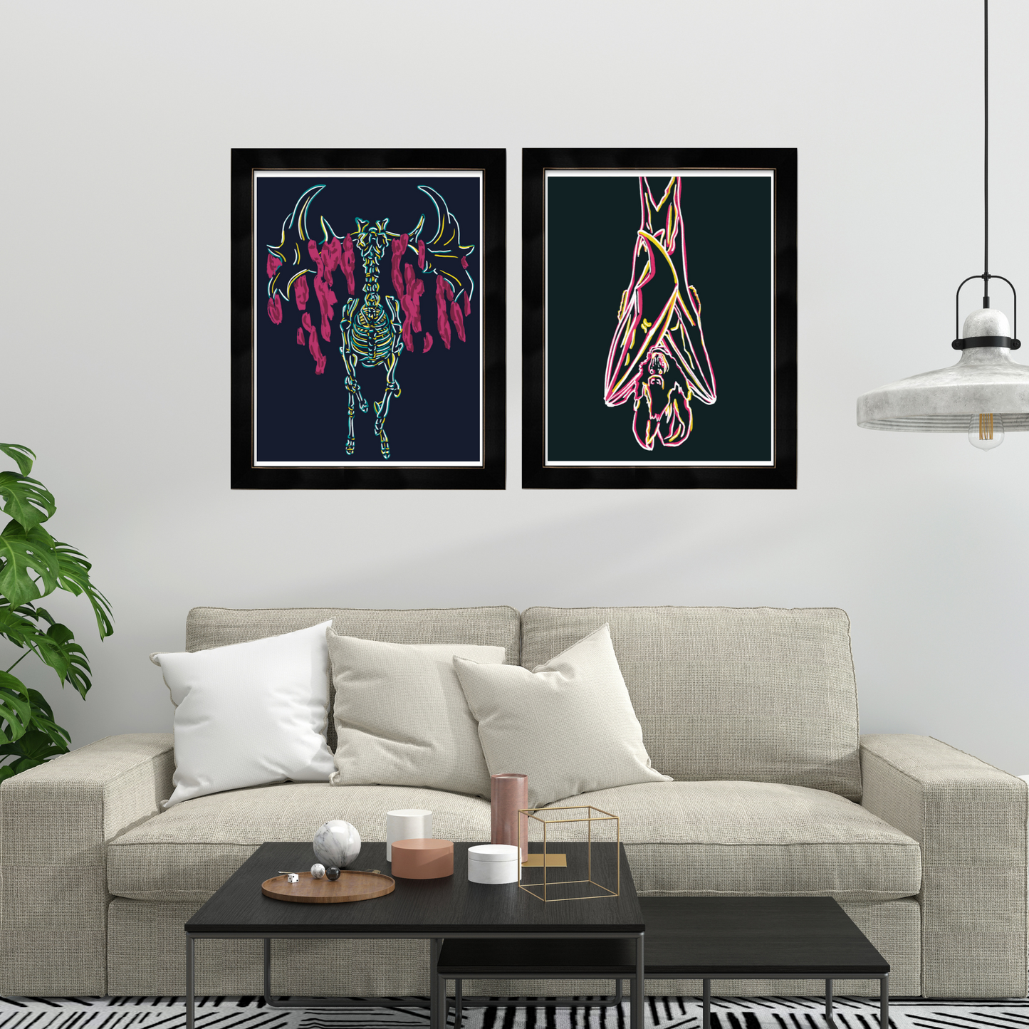 Neon Deer