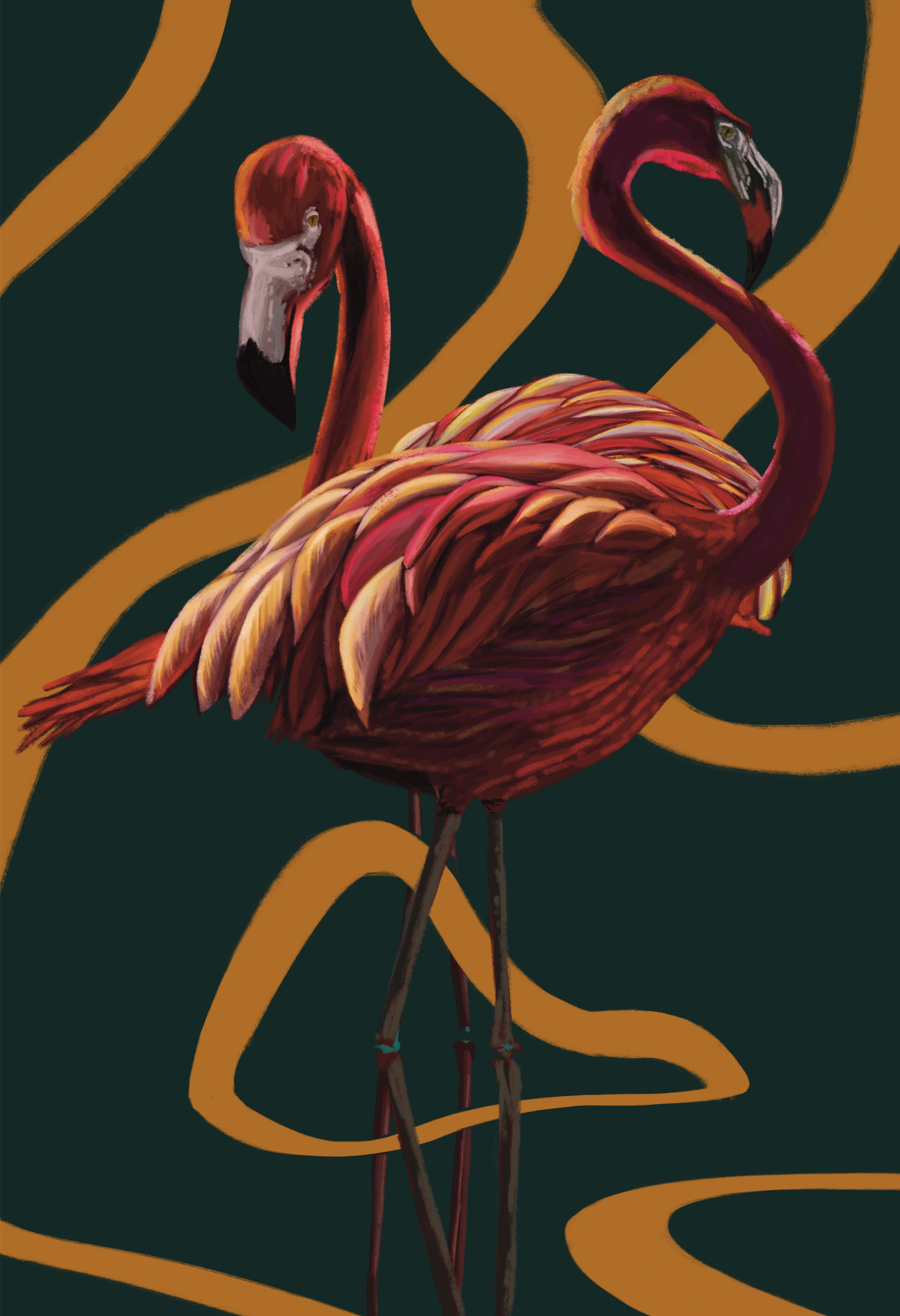 Flamingo to the polls