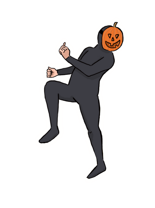 Dancing Pumpkin Man