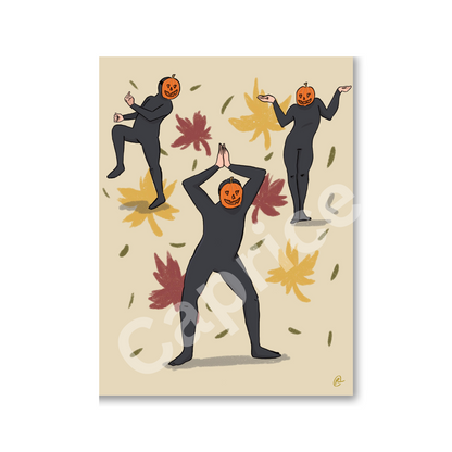 Dancing Pumpkin Man